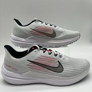 Mens Size 13 Nike Air Winflo 9 Black White Running Training Shoes DD6203 009